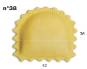 Насадка для равиоли 36*42 мм для Multipasta Imperia and La Monferrina (Ravioli mould 38)