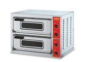 Печь для пиццы электрическая 2-камерная с подом 51*50 см XTS F2/40 EA 500 