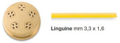 Фильера бронзовая для модели Chef-in-Casa Imperia and Lamonferrina форма № 290 Linguine mm 3,3*1,6