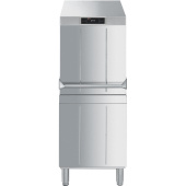 Посудомоечная машина Smeg HTY 520DH купольная серии Topline под кассеты 50x50 см, с дозатором ополаскивающих и моющих средств, конденсатор пара, дренажная помпа 