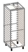 Тележка-шпилька Zucchelli Forni s.p.a. Rack 40x60 (12ур.) для 12 противней 60*40 см для ротационной печи Minirotor E 40х60
