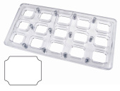 Форма для шоколада Pavoni MM12