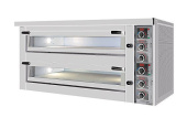 Печь для пиццы электрическая 2-камерная с подом 109,5*73 см Kocateq EP 12.35 SMART