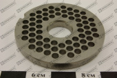 Решетка мясорубки KT LM-82/P-Holeplate 6mm (отв.6мм) (82006.0)