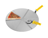 Лопата-поднос Ø 36 см для нарезки пиццы на 6 порций Lilly Codroipo 176/6