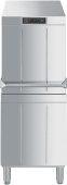 Купольная посудомоечная машина серии Easyline под кассеты 50x50 см, с дозатором ополаскивающих и моющих средств,  конденсатор пара, водоумягчитель, дренажная помпа Smeg HTY 511DSH