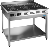 Плита индукционная напольная с 6 зонами нагрева Челябторгтехника ПЭИ-6/G2