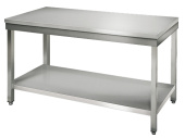 Стол производственный островной 60*120*85 см с полкой Kocateq SAT126