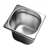 Гастроемкость из нержавеющей стали GN1/6*20 см Paderno 1410920