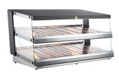 Витрина тепловая Kocateq RTR 121D настольная, для самообслуживания, двухъярусная, с подсветкой 