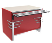 Прилавок нейтральный длиной 505 мм без полки линии раздачи Case Челябторгтехника RN10В Case 