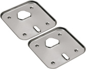 Комплект накладок на две открытые горелки газовой плиты Angelo Po VSX2