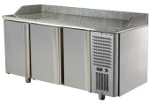 Стол для пиццы c 3 дверьми Полаир TM3pizza-G