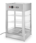 Витрина тепловая Kocateq RTR 97L настольная с 3 полками, объемом 97 л, с подсветкой 