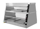 Витрина тепловая Kocateq DH 120EW ECO передаточная, двухъярусная, с подсветкой 