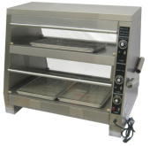 Витрина тепловая Kocateq DH 110EW передаточная, двухъярусная, с подсветкой 