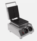 Вафельница Kocateq GH 133 SWB MDI для 4 квадратных вафель 10*10 см с цифровым дисплеем