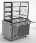 Витрина холодильная длиной 1100 мм линии раздачи City Челябторгтехника RCC22A City