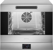 Конвектомат Smeg ALFA 43 XE2HDS электрический 4 ур. 43.5*32 см, с увлажнением, 99 программ, электронная панель