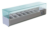 Витрина холодильная для ингредиентов 9*GN1/4 -150 мм Koreco VRX 1800 335 WN