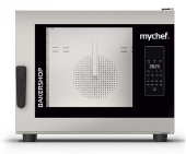 Конвектомат Distform Mychef Bakershop Air-S 6 trays (600x400), right (BSS6100D) электрический 6 ур. 60*40 см, с увлажнением, 40 программ, без WiFi, электронная панель