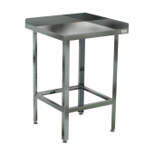 Стол производственный угловой 60*60*87 см с обвязкой Кобор СУ-60/60