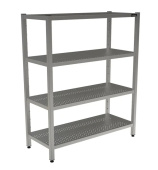 Стеллаж разборный с перфорированными полками Кобор СКТПР-60/60 (высота 1800)