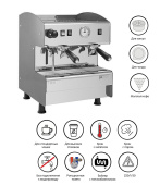 Кофемашина C.I.M.E Srl  CO02 2GR (CO02245891 114C) полуавтоматическая заливная с 2 группами