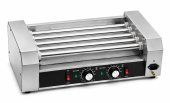 Гриль роликовый Kocateq HD 05 GL для сосиcок, с 5 роликами, с 2 зонами нагрева