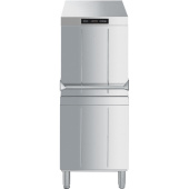 Посудомоечная машина Smeg HTY 505 DH купольная серии Ecoline под кассеты 50x50 см, с дозатором ополаскивающих и моющих средств, конденсатор пара, дренажная помпа 