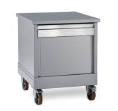 Стенд для пиццерийного пресса PF45, закрытый, с ящиком OEM-ALI SU/453