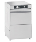 Фронтальная посудомоечная машина 40х40 см для стаканов, с дозатором ополаскивателя, без дозатора моющего, дренажная помпа Kocateq KOMEC-400 B 