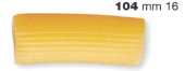 Фильера бронзовая для модели P3 Imperia and Lamonferrina диаметром 75 мм форма №104 rigatoni