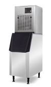 Льдогенератор Koreco AZ 250/125CW для цилиндирического льда (чубит), 250 кг/сут, бункер 125 кг, с подключением к водопроводу