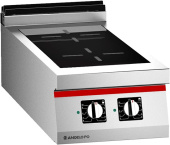 Плита индукционная Angelo Po 0N0VT1I настольная с 2 зонами нагрева, серия ICON9000 