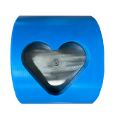 Барабан для котлет в форме сердца 110 мм для формователя котлет HF2100CE Kocateq Heart 110 mm mold