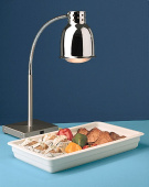 Лампа тепловая Scholl 24000B/C (B0041) с ИК нагревом, настольная, цвет плафона - хром