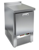 Стол холодильный c 1 выдвижной секцией и столешницей из нержавеющей стали 70*56,5*85 см Hicold GNE 1/TN BOX