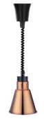 Лампа тепловая Kocateq DH 631RB NW c ИК нагревом, подвесная, с плафоном медного цвета Ø195*200 мм