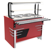 Прилавок  холодильный с углублением 20 мм длиной 1505 мм линии раздачи Case Челябторгтехника RС13A Case