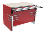 Прилавок нейтральный длиной 1505 мм без полки линии раздачи Case Челябторгтехника RN13В Case 