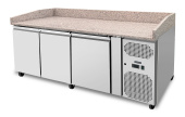 Стол для пиццы Koreco SPZ/3600TN холодильный, с 3 дверьми для формата 60*40 см