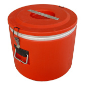 Термоконтейнер (алюм.) объемом 30 л цилиндрический с верхней загрузкой Kocateq CN4