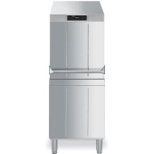 Посудомоечная машина Smeg HTY 520DS купольная серии Topline под кассеты 50x50 см, с дозатором ополаскивающих и моющих средств, водоумягчитель, дренажная помпа 