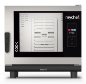 Пароконвектомат электрический 6 ур. GN1/1, без WiFi, автоматическая мойка Distform MyChef Cook Pro 6 GN 1/1 right opening (CCE6100D)