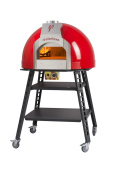 Печь для пиццы газовая с подом Ø75 см на стенде Valoriani Baby 75 Gas manual burner with stand