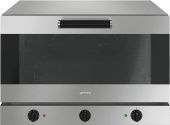 Конвектомат Smeg ALFA 420H-2 электрический 4 ур 60*40 см или GN1/1, электромеханическая панель, с увлажнением