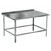 Стол производственный пристенный 60*40*87 см с обвязкой Кобор СРБ/1-40/60