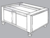 Стенд закрытый тепловой OEM-ALI 05004