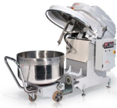 Тестомесильная машина Sigma VE 200 c загрузкой 200 кг, подкатная дежа, откидной месильный орган, 2 скорости